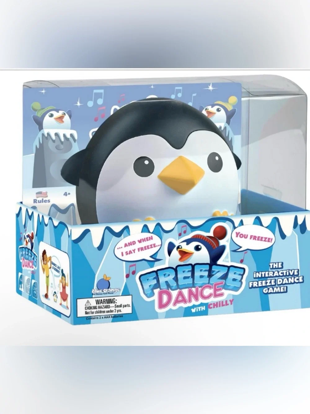 Freeze Dance with Chilly Interactive Penguin Toy Game musical chairs charades